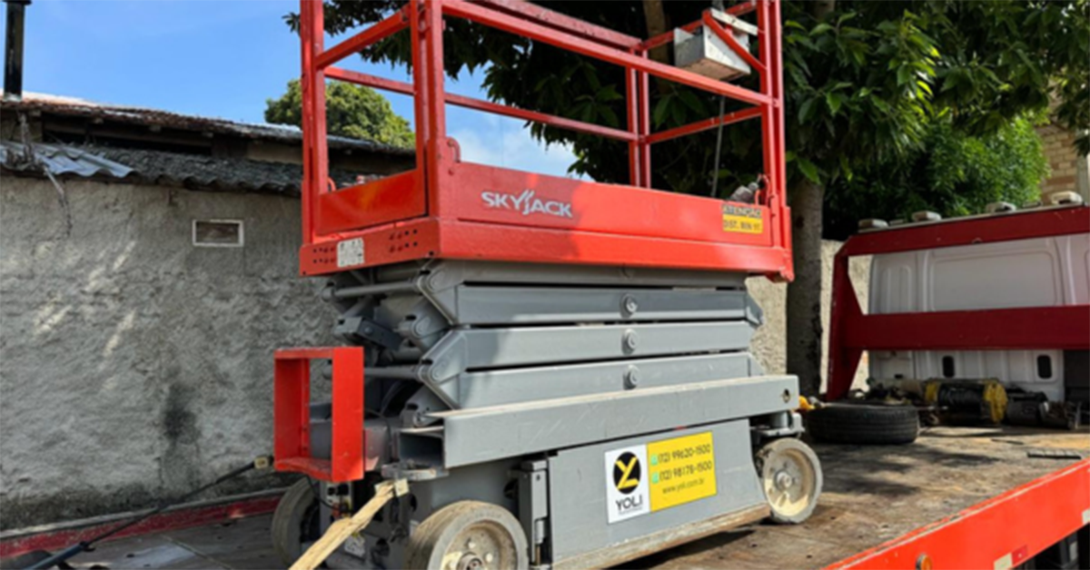 Plataforma Tesoura – Quais Normas de Segurança Seguir Durante o Uso